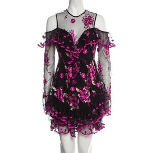 Alice McCall Lace Pattern Mini Dress
Size: M
